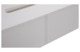 Салфетница прямоугольная Rudi Нарцисо 24х12 см, белая