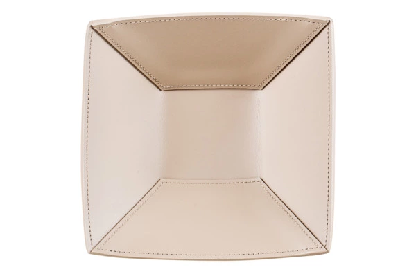 Мелочница квадратная Rudi Нинфея 20х20 см, серо-коричневая