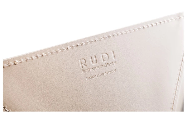 Мелочница квадратная Rudi Нинфея 20х20 см, серо-коричневая