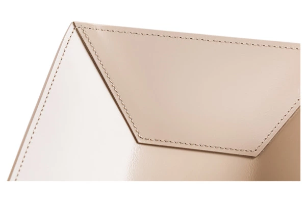 Мелочница квадратная Rudi Нинфея 20х20 см, серо-коричневая