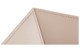 Мелочница квадратная Rudi Нинфея 30х30 см, серо-коричневый