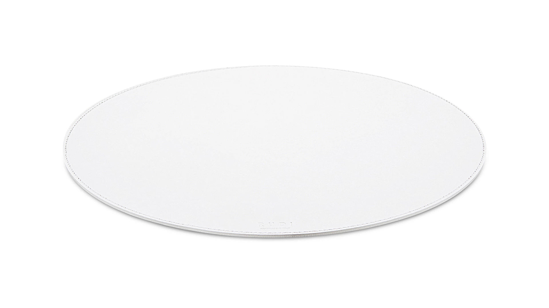 Салфетка подстановочная круглая Rudi Питагора 34,5см (белый)