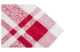 Скатерть прямоугольная Яковлевский Жаккард Белые Ночи 170х310 см белая с бордовой каймой, лен
