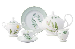 Сервиз чайный Noritake Английские травы на 6 персон 21 предмет
