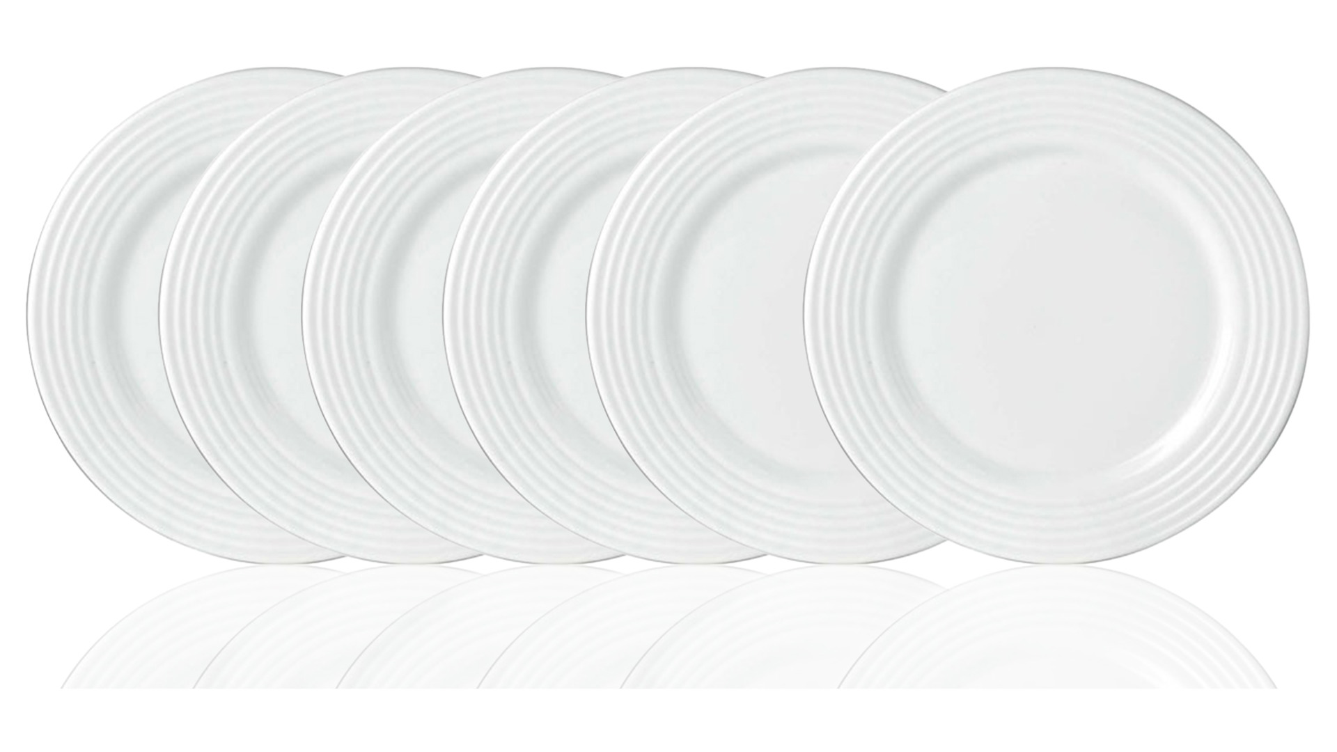 Набор из 6 тарелок десертных Lenox Аллея Тин Кен 17 см