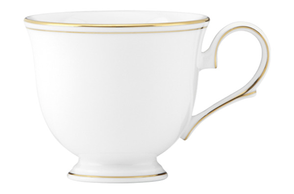 Набор чашек чайных с блюдцами Lenox Федеральный, золотой кант 180 мл, 2 шт
