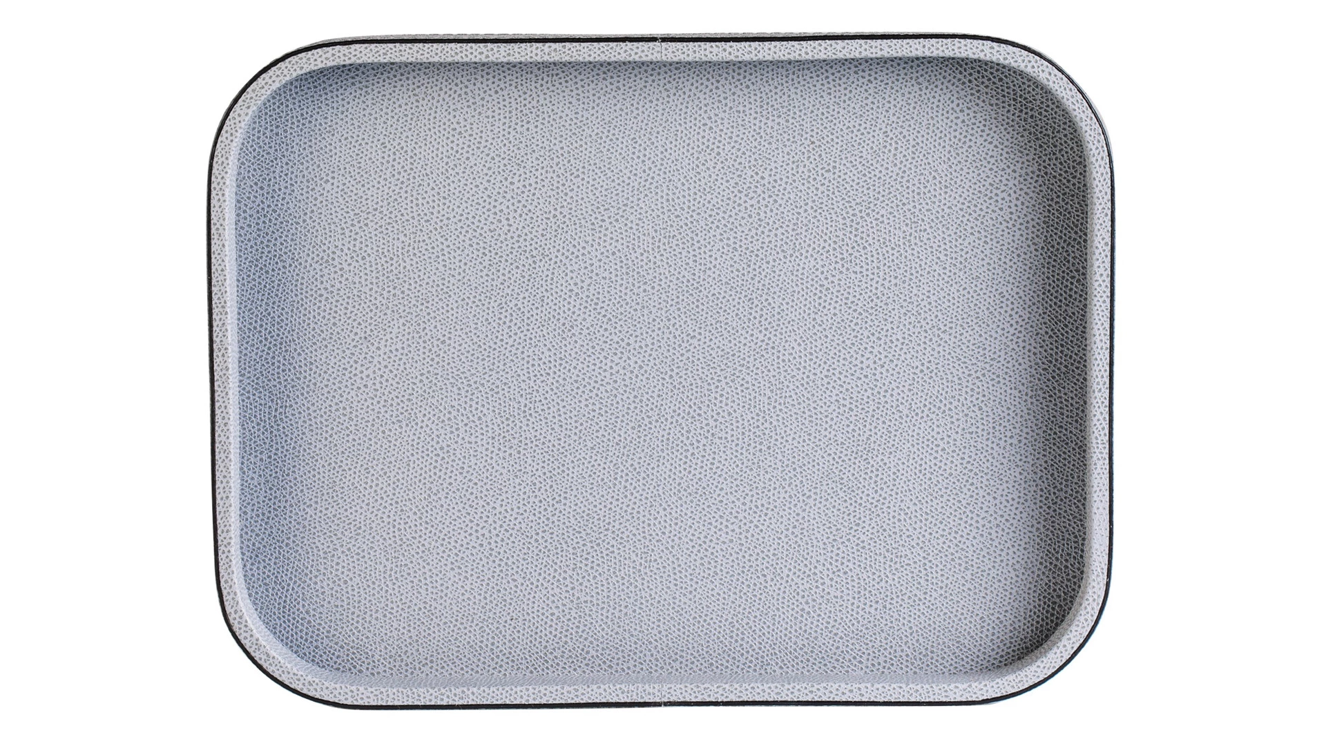 Поднос прямоугольный Giobagnara Поло 23,5х17,5 см, серо-голубой