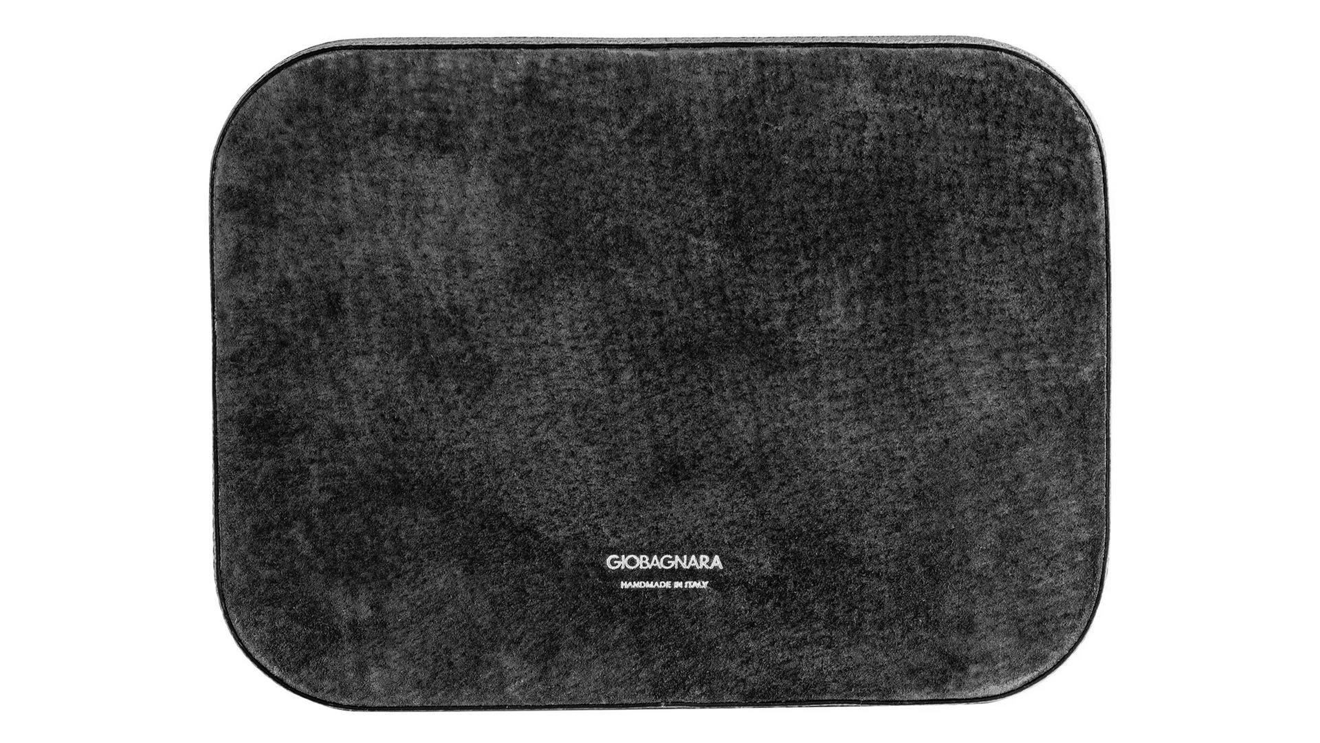 Поднос прямоугольный Giobagnara Поло 23,5х17,5 см, серо-голубой