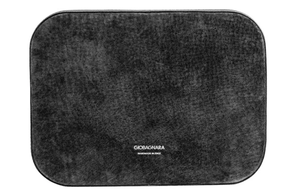 Поднос прямоугольный Giobagnara Поло 23,5х17,5 см, серо-голубой