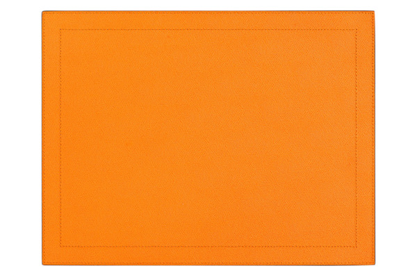 Салфетка подстановочная прямоугольная  Giobagnara Морис 42х32 см, оранжевый