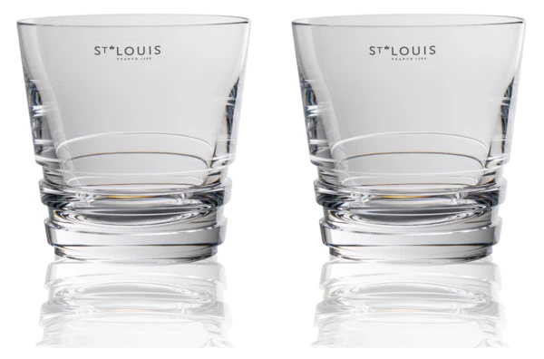 Набор из 2 стаканов для виски Saint-Louis Оксюморон 350 мл