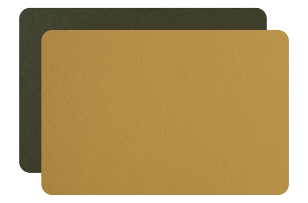 Плейсмат двусторонний ADJ 45х30 см, оливковый