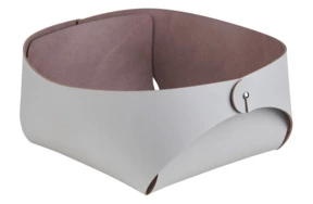 Корзинка квадратная ADJ Flora 20х20х9 см, устричная