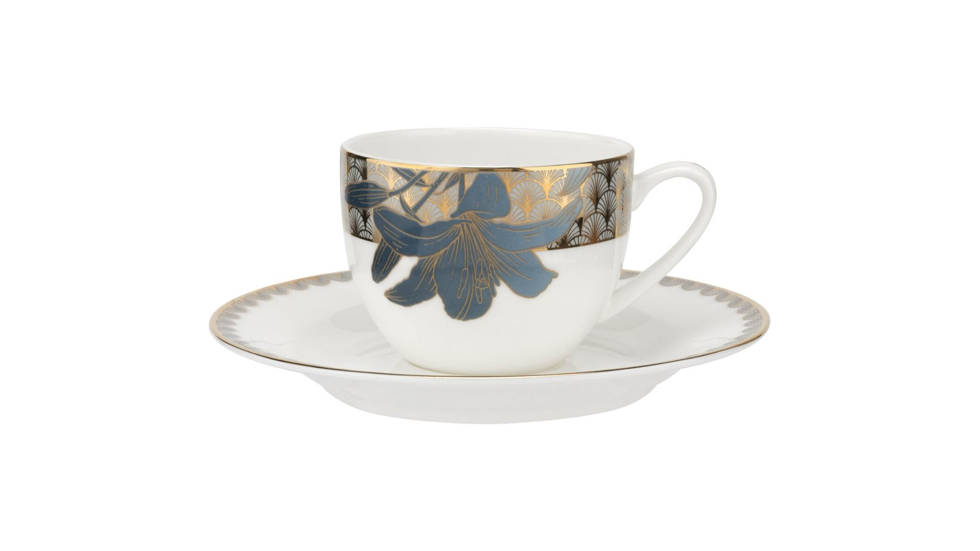 Сервиз чайно-столовый Royal Worcester Голубая лилия на 6 персон 30 предметов