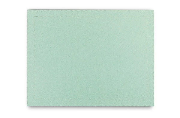 Набор салфеток подстановочных прямоугольных Giobagnara Морис 42х32 см, 6 шт, мятный