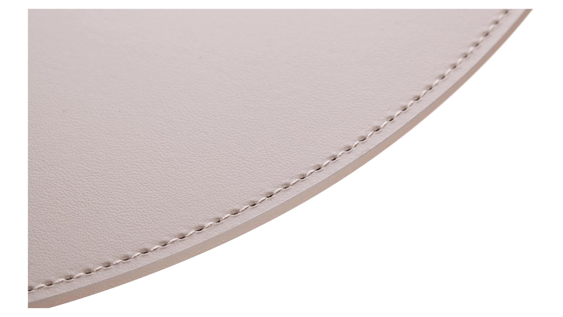 Набор салфеток подстановочных круглых Rudi Питагора 34,5см, бежевый, 6 шт