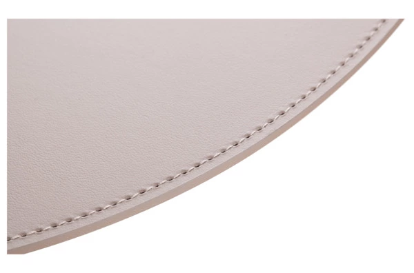 Набор салфеток подстановочных круглых Rudi Питагора 34,5см, бежевый, 6 шт