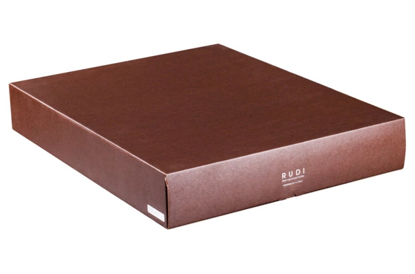 Набор салфеток подстановочных прямоугольных Rudi Питагора 42х32см, графитовый, 6 шт