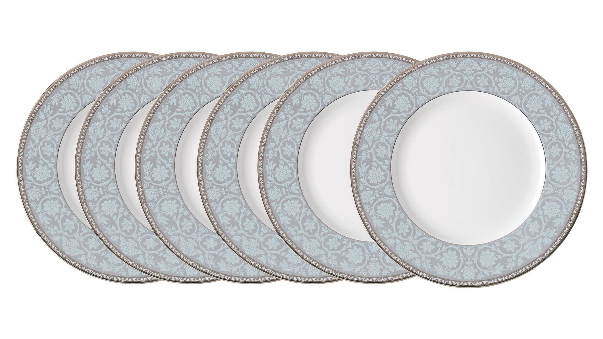 Набор из 6 тарелок обеденных Lenox Вестмор 27 см