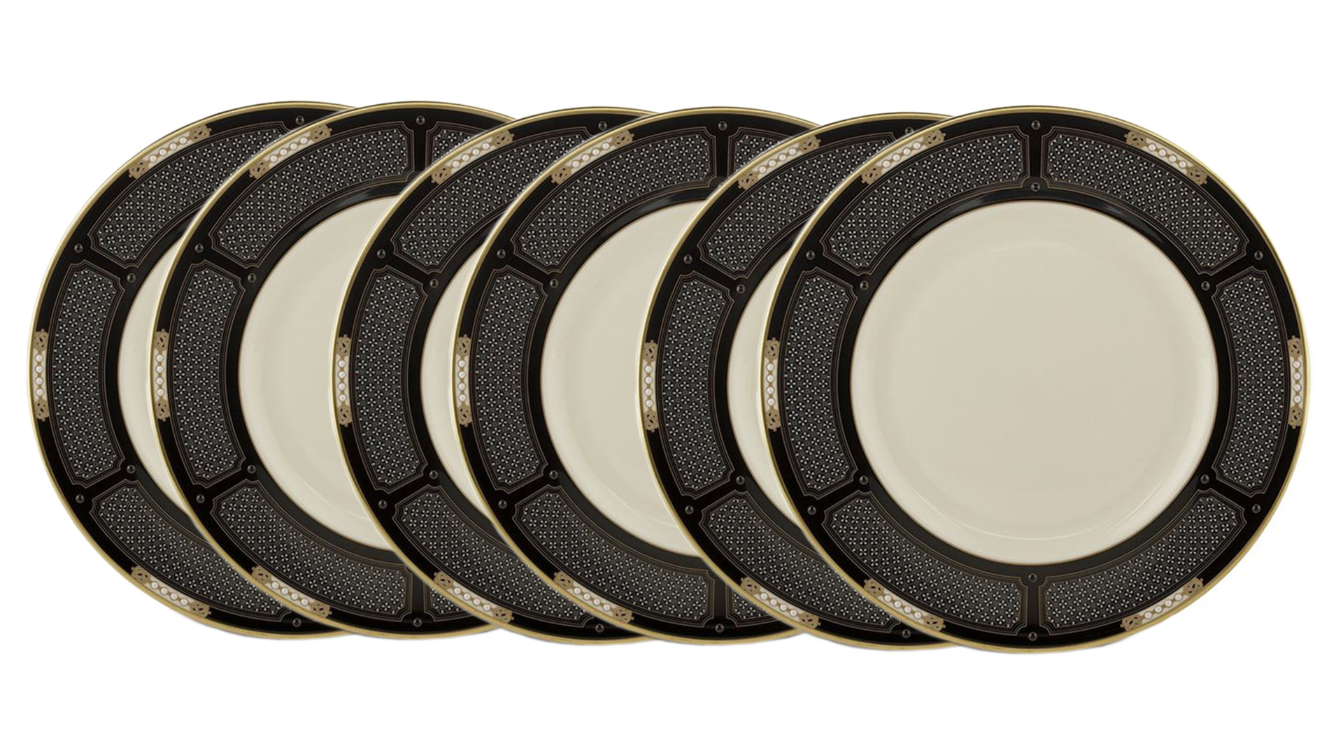 Набор тарелок акцентных Lenox Подлинные ценности 23 см, 6 шт