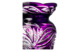 Ваза для цветов ГХЗ Маки 15 см, хрусталь, фиолетовая