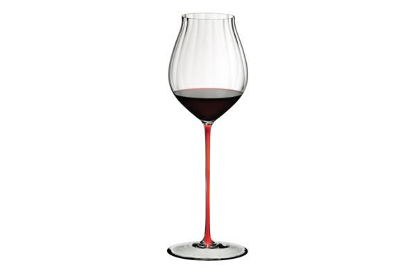 Бокал для красного вина Riedel High Performance Pinor Noir  830мл, красная ножка, ручная работа