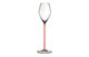 Бокал для шампанского Riedel High Performance Champagne 375мл, красная ножка, ручная работа,хрусталь