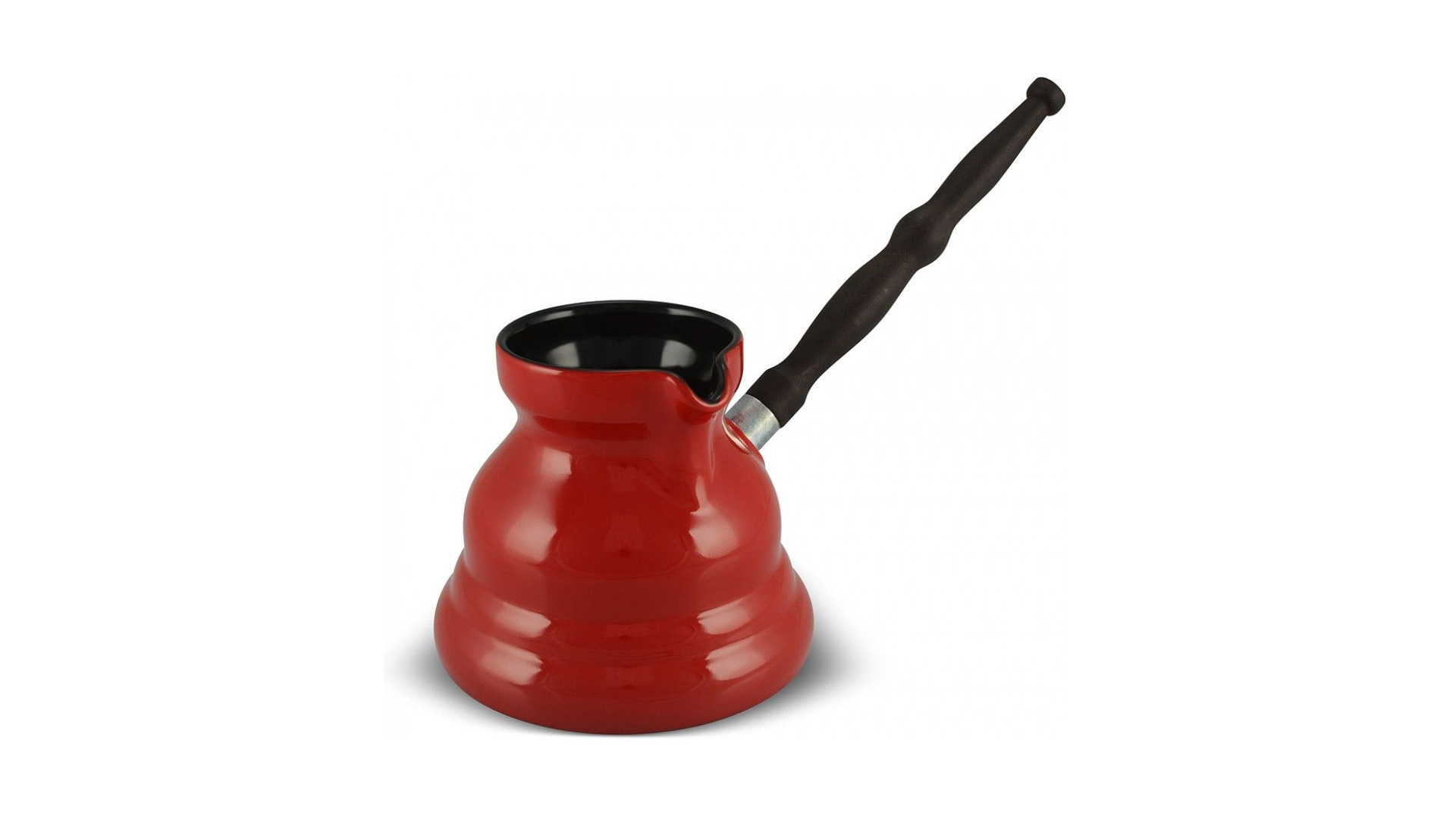 Турка с индукционным покрытием Ceraflame Vintage Ibrik 650 мл, красный, керамика