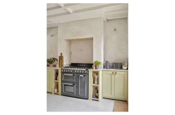 Тостер на 2 ломтика SMEG TSF01GREU, 950 Вт, серый