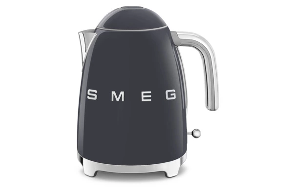 Чайник электрический SMEG KLF03GREU, 2400 Вт 1,7 л, серый