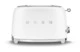 Тостер на 2 ломтика SMEG TSF01WHMEU, 950 Вт, матовый белый