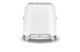 Тостер на 2 ломтика SMEG TSF01WHMEU, 950 Вт, матовый белый