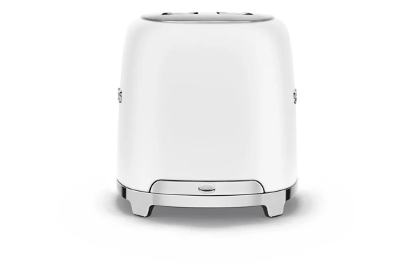 Тостер на 2 ломтика SMEG TSF01WHMEU, 950 Вт, матовый белый