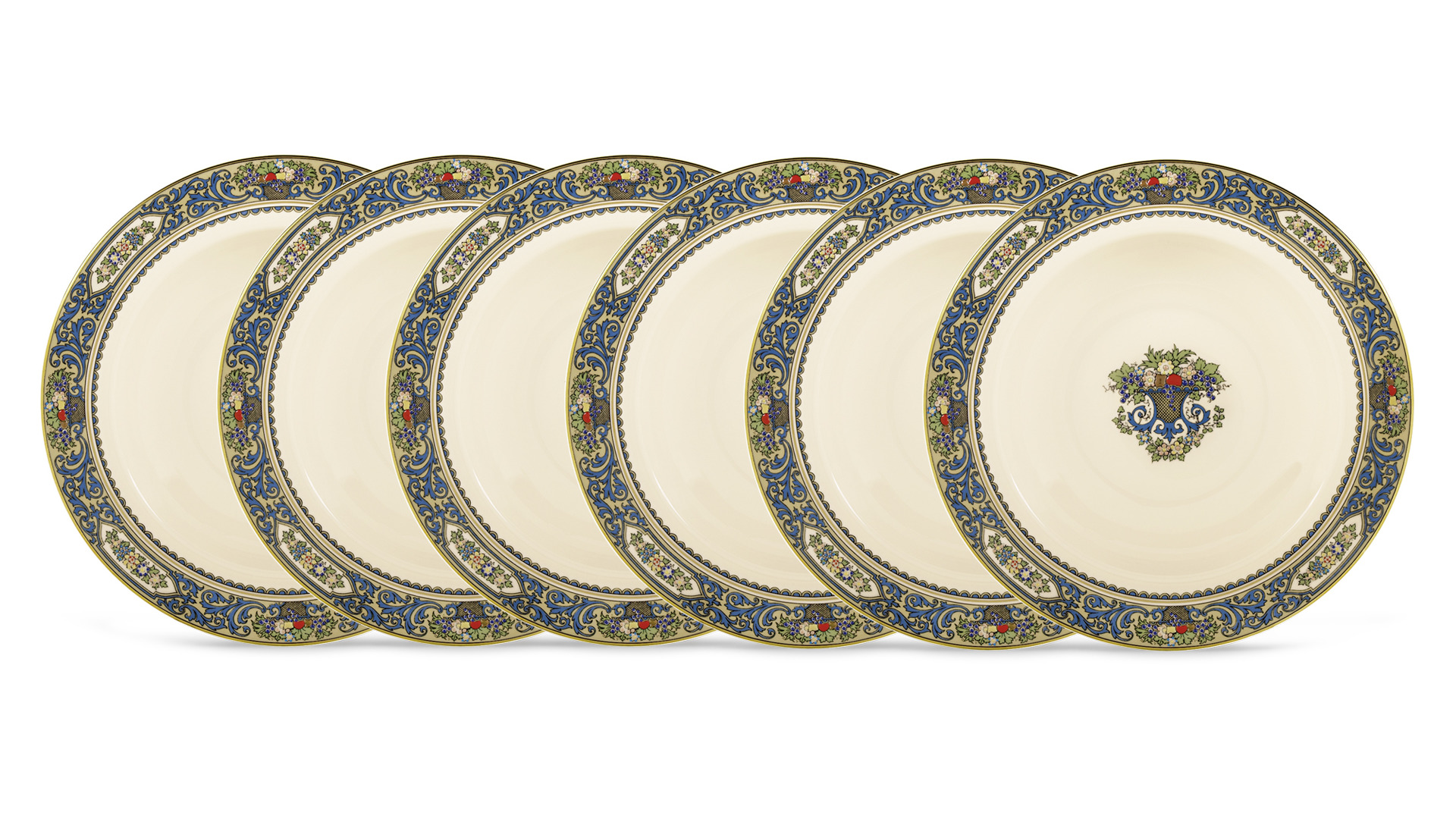 Набор из 6 тарелок суповых Lenox Осень 23,5 см