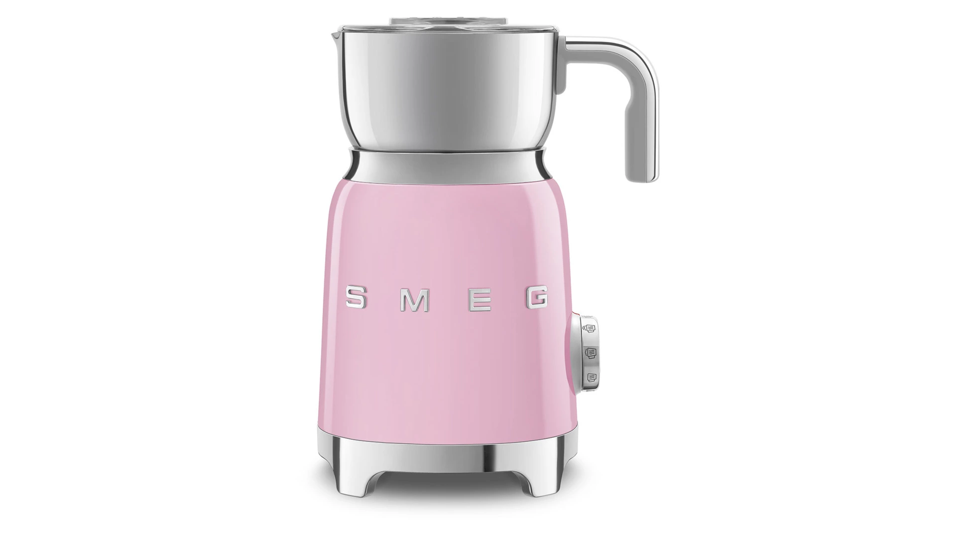 Вспениватель молока SMEG MFF01PKEU 500 Вт, до 250 мл пены, розовый