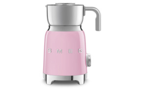 Вспениватель молока Smeg, розовый, MFF01PKEU