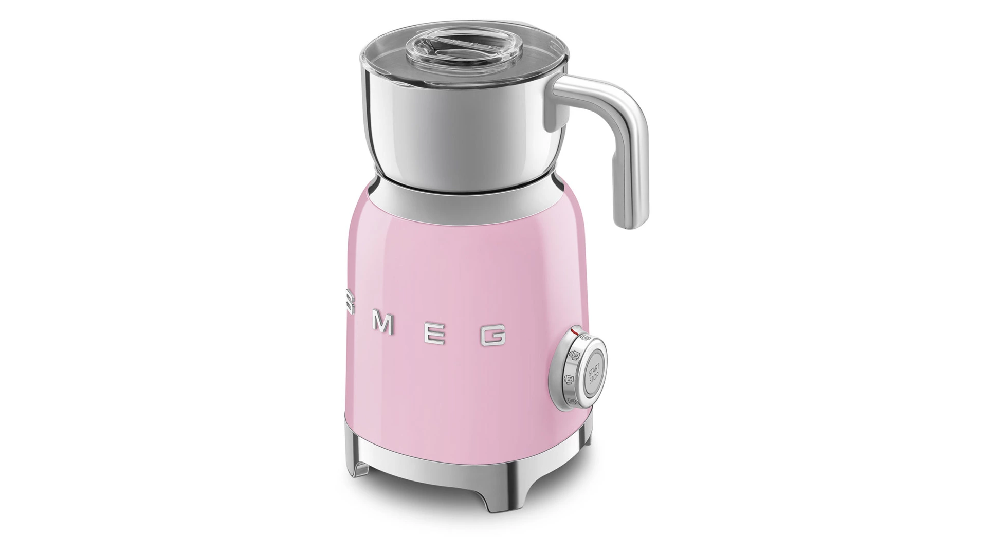 Вспениватель молока SMEG MFF01PKEU 500 Вт, до 250 мл пены, розовый
