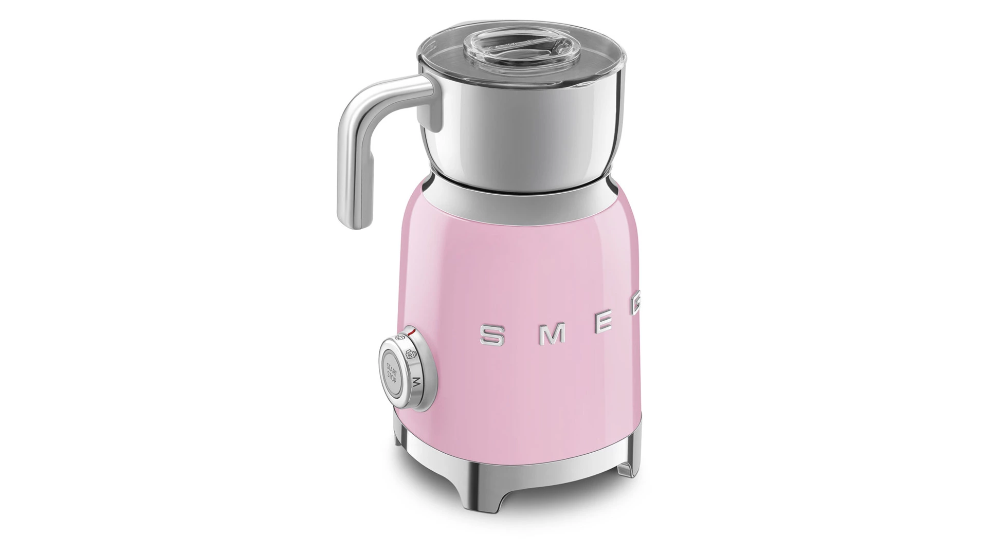 Вспениватель молока SMEG MFF01PKEU 500 Вт, до 250 мл пены, розовый