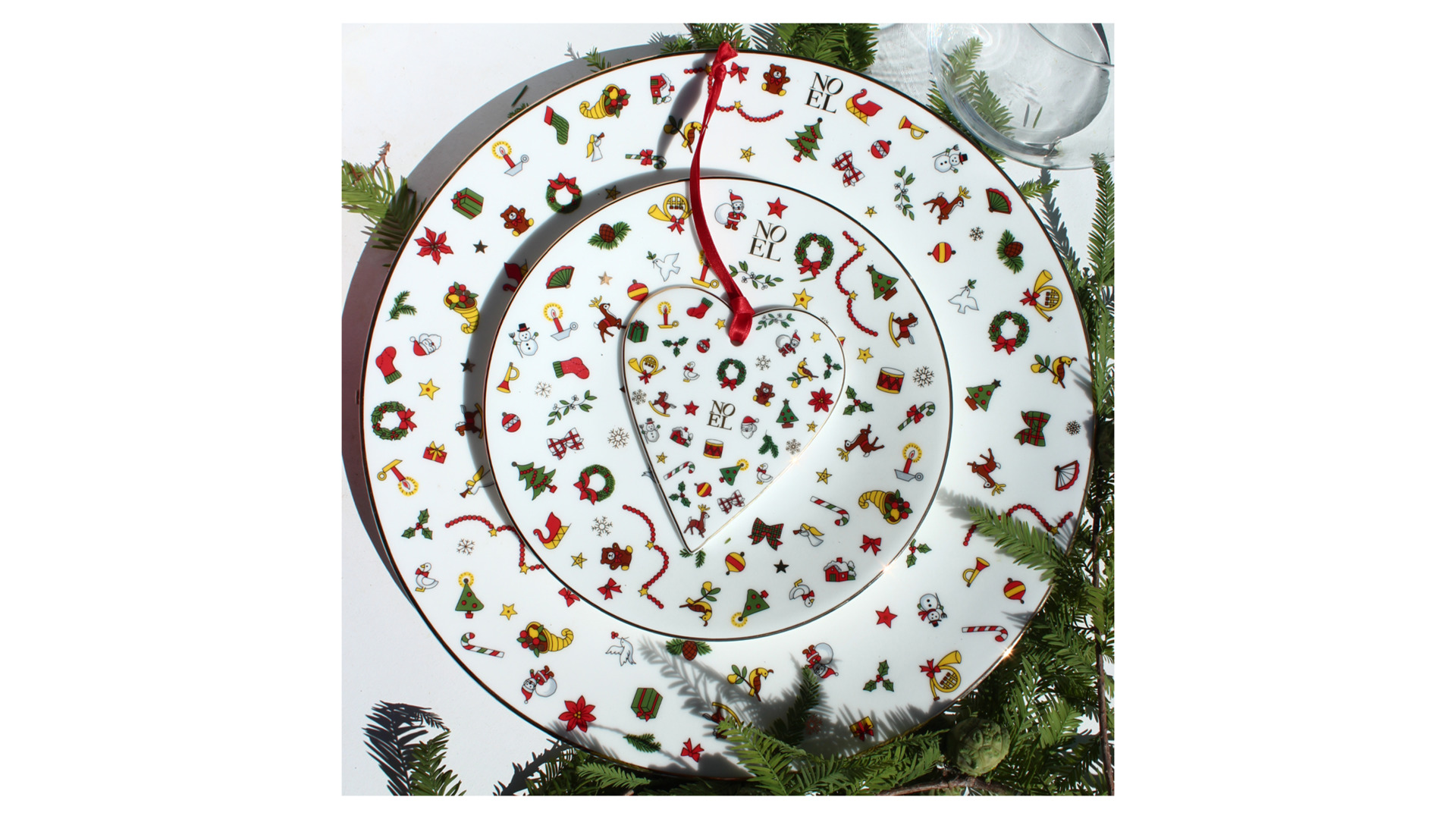 Тарелка десертная Taitu Новый год 17 см