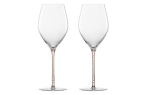 Набор бокалов для красного вина Zwiesel Glas Спирит Бордо 609 мл, 2 шт, баклажановый