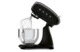 Миксер планетарный SMEG SMF03BLEU, 800 Вт, чаша стальная 4,8л, 3 насадки, алюминий литой, черный