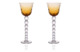 Набор бокалов для белого вина Saint-Louis Капли 110 мл, янтарный, 2 шт