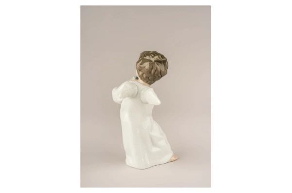 Фигурка Lladro Ангел с флейтой 8x16 см, фарфор