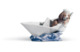 Фигурка Lladro Бумажный кораблик 17x10 см, фарфор