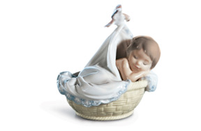 Фигурка Lladro Сладкие мечты 14x13 см, фарфор