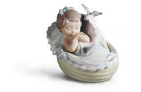 Фигурка Lladro Уютные сны 12x10 см, фарфор