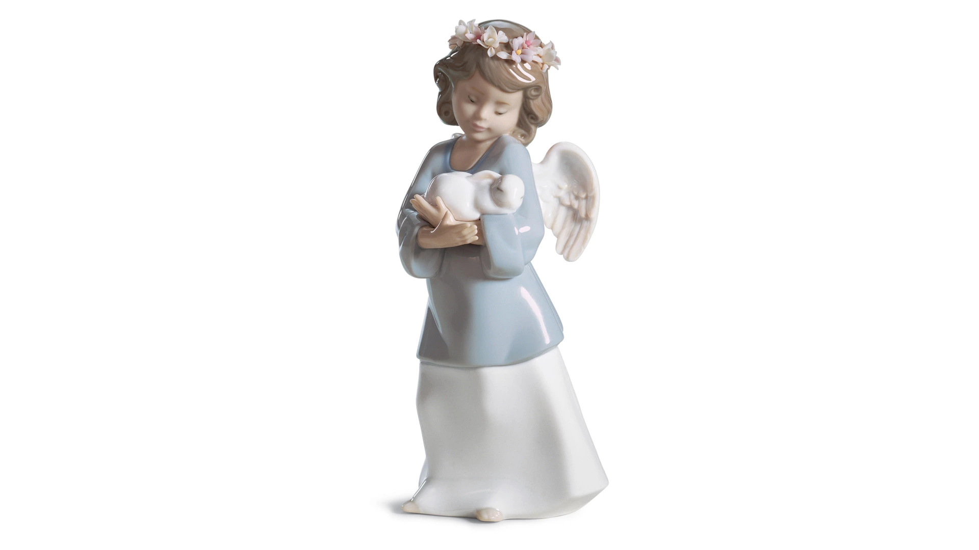 Фигурка Lladro Небесная любовь 8x18 см, фарфор