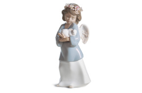 Фигурка Lladro Небесная любовь 8x18 см, фарфор