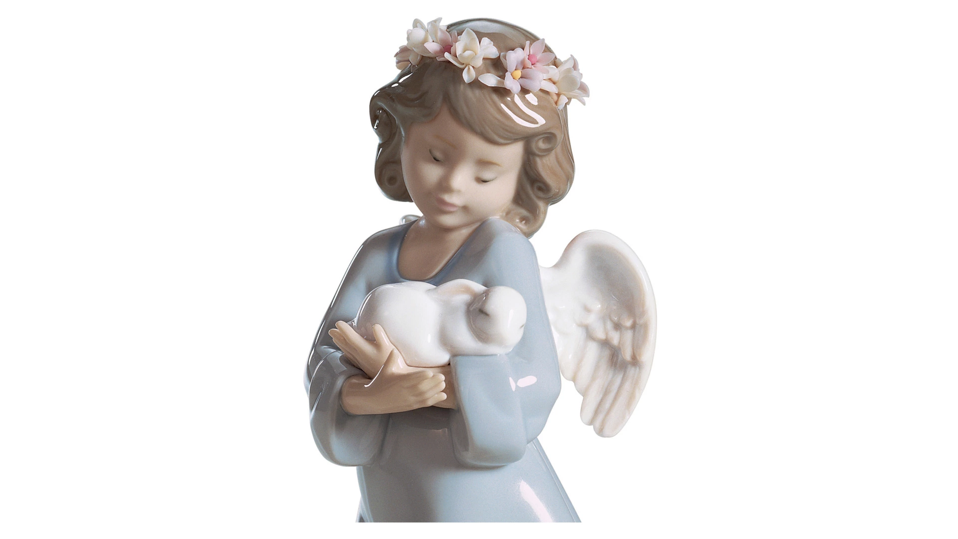 Фигурка Lladro Небесная любовь 8x18 см, фарфор
