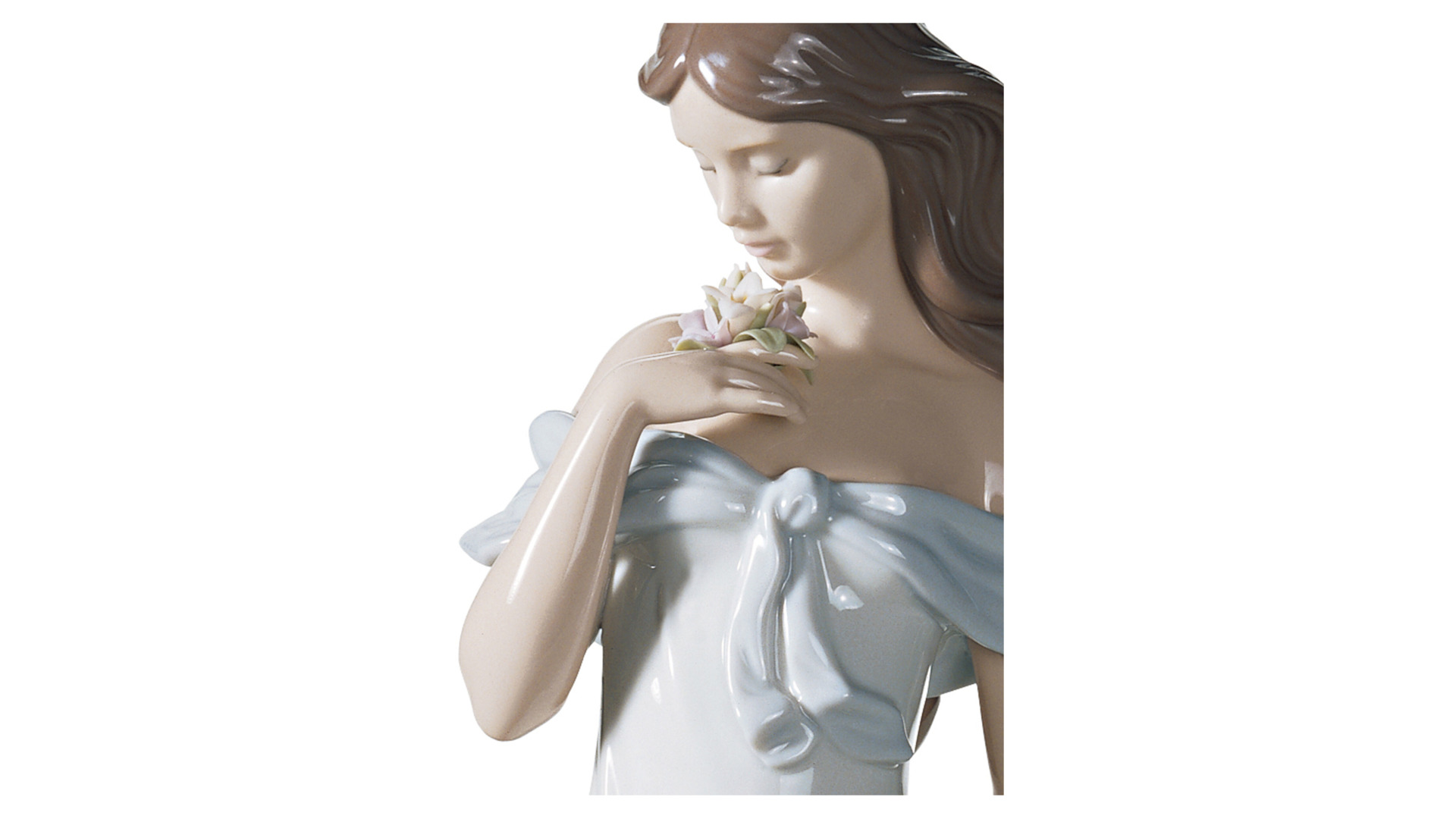 Фигурка Lladro Цветочный шепот 14х37 см, фарфор
